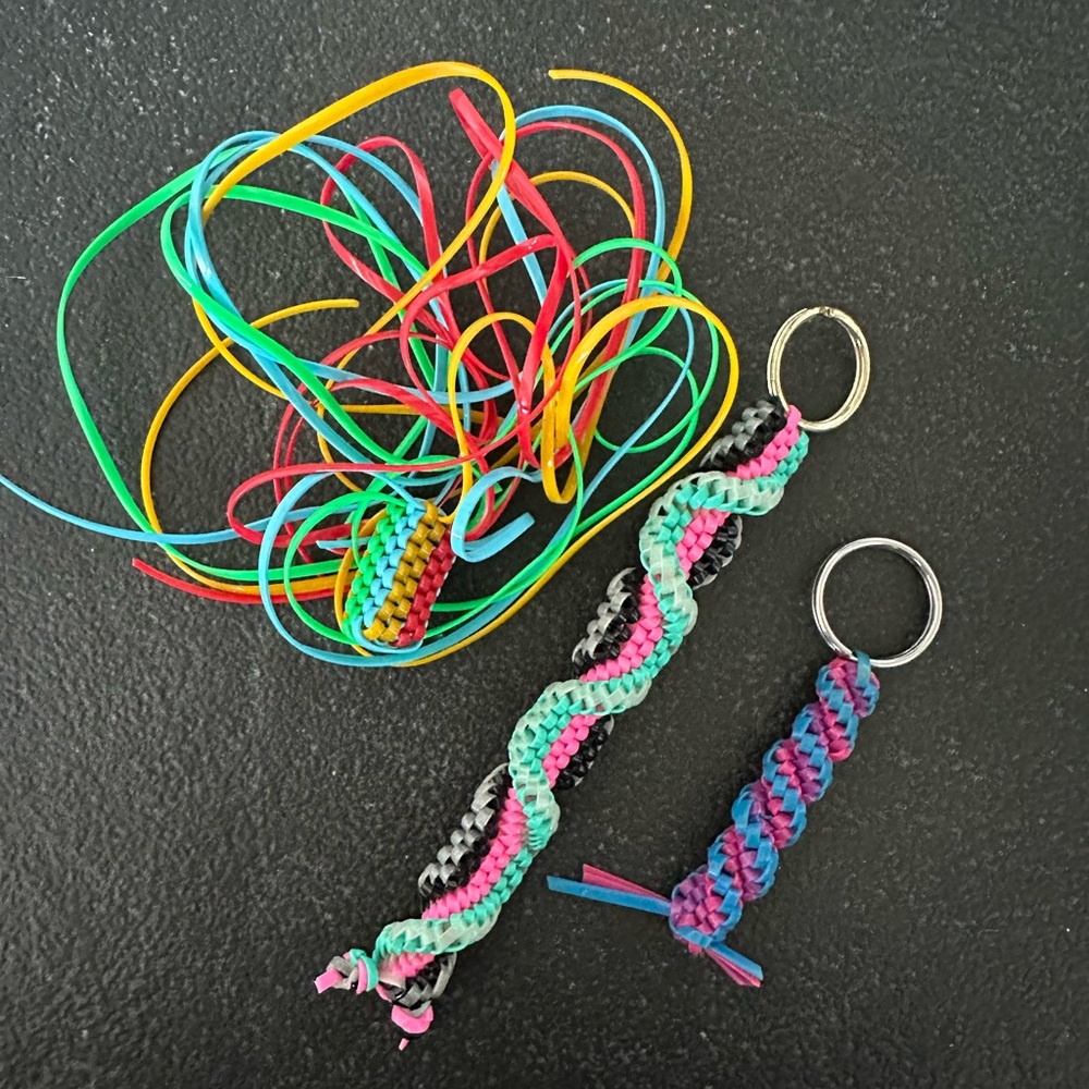 Vintage Boondoggle Keychains